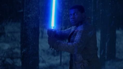 finn star wars lightsaber|john boyega lightsaber.